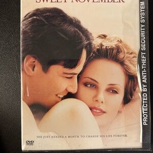 Sweet November (DVD, 2001) Keanu Reeves, Charlize Theron - New Sealed
